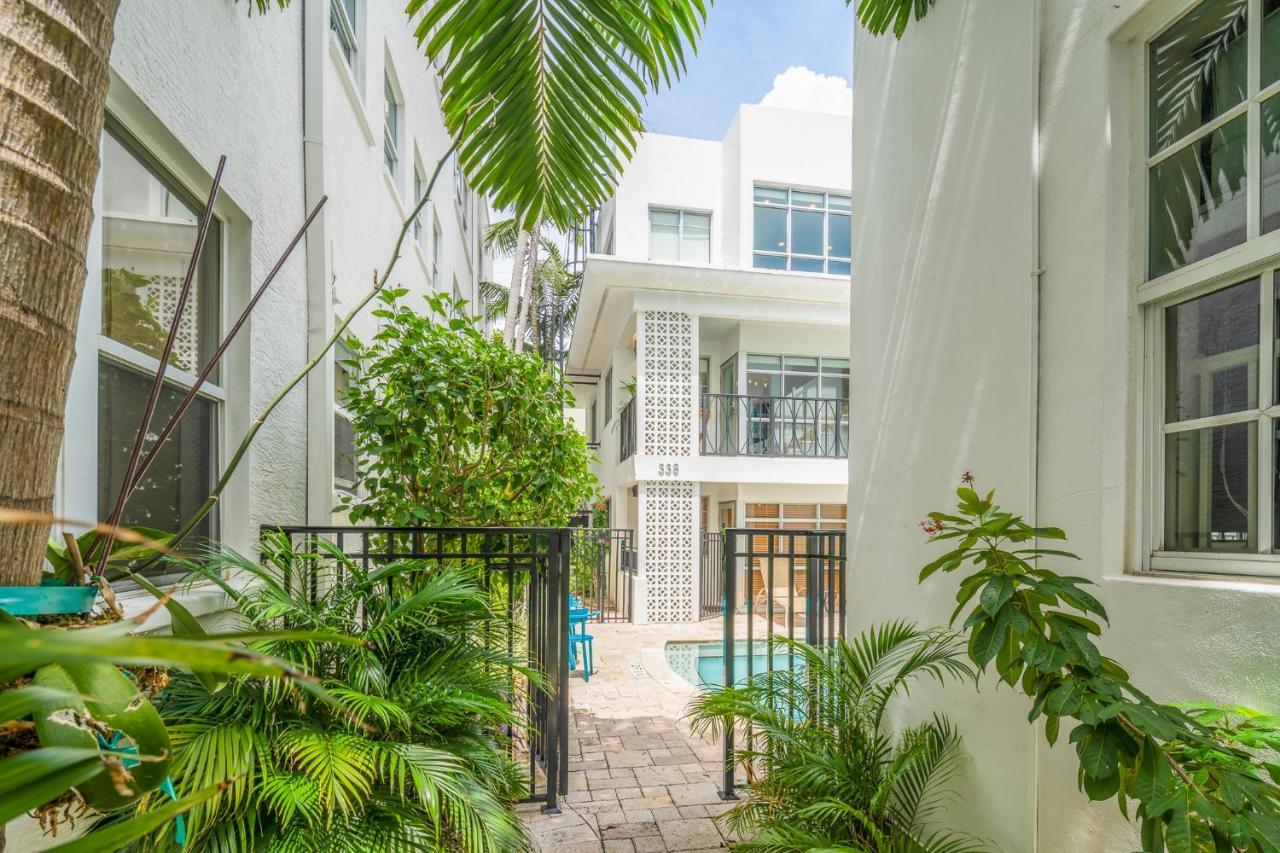Fountain Condo 2 Story Pool Bbq Balcony Miami Beach Bagian luar foto